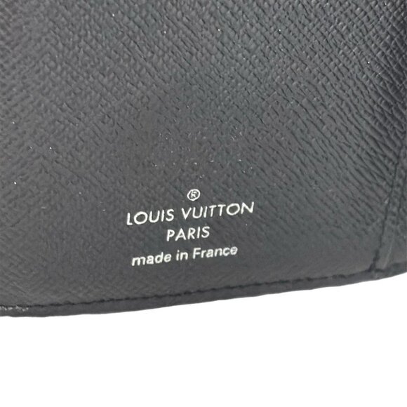 Auth LOUIS VUITTON Regular Porte Foyle N61226 Damier Graphite - CT0176 - Picture 3 of 5